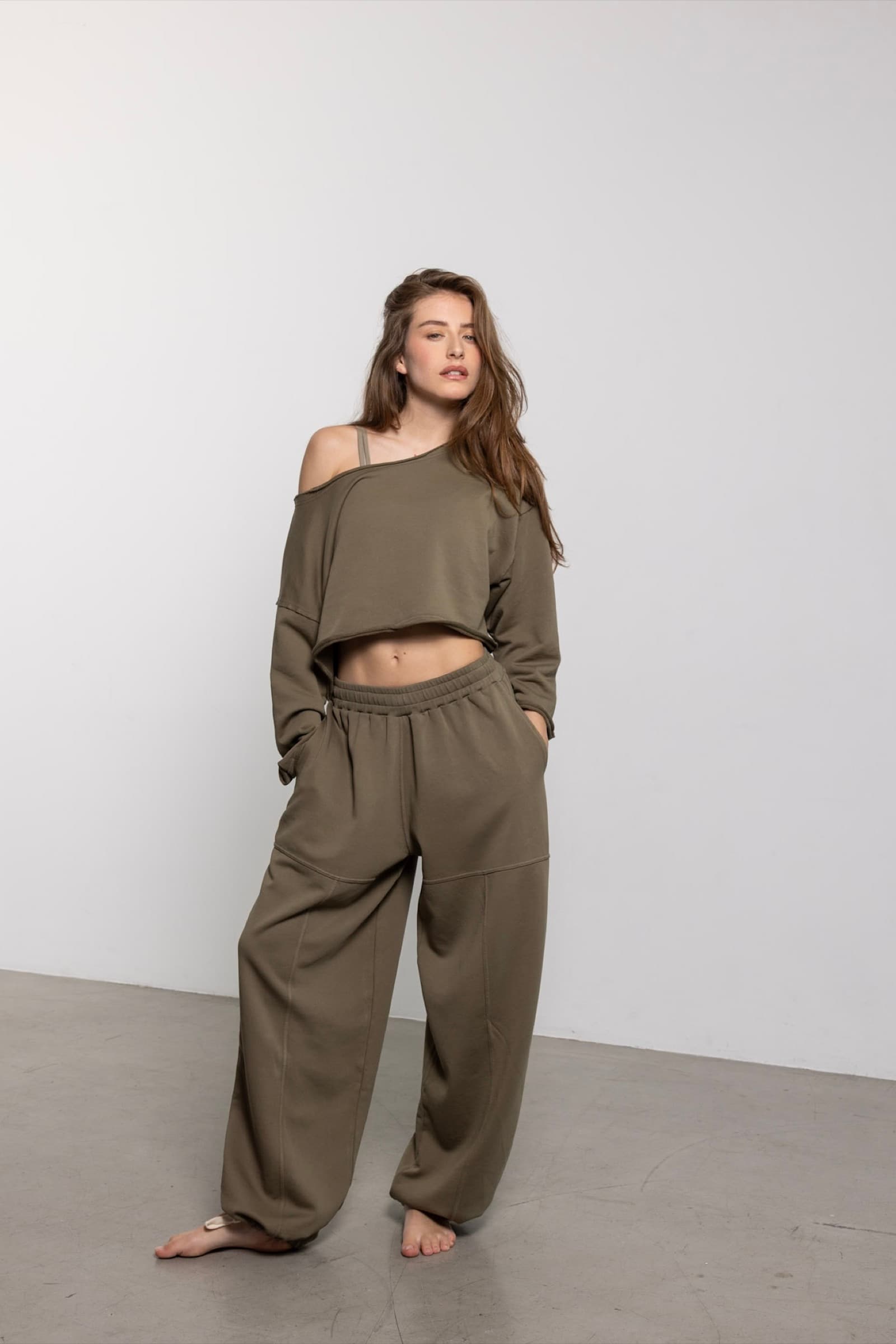 Sunset Sweat Crop